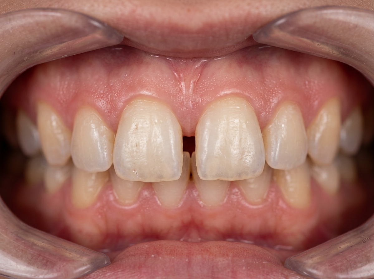 Diastema Closure Before