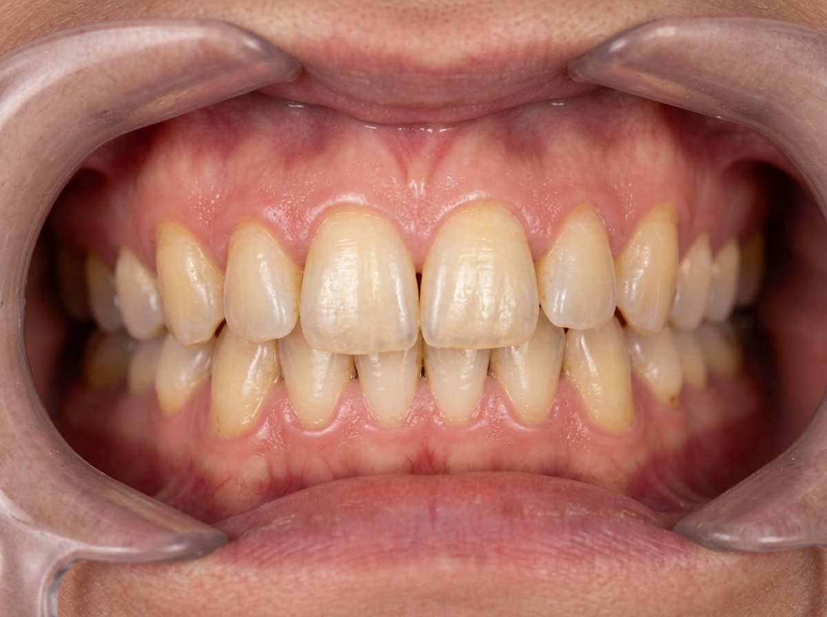 Full Smile Alignment Before