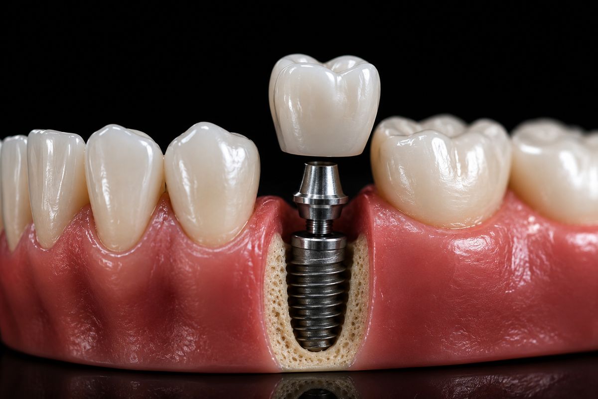 Dental Implants Smile Model